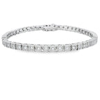 Lab Grown Diamond Tennis Bracelet Sterling Silver