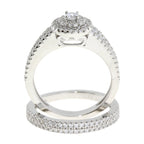 Cubic Zirconia CZ SS Bridal Sterling Silver