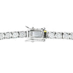 Lab Grown Diamond Tennis Bracelet Sterling Silver