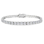Lab Grown Diamond Tennis Bracelet Sterling Silver