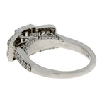 1.00ct Diamond 3 Stone Ring 14KT White Gold