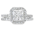 Cubic Zirconia CZ SS Bridal Sterling Silver