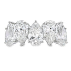 Lab Grown Diamond Wedding Band Ring 10KT White Gold