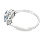 1.85ct Lab Grown Diamond Eng Only 14KT White Gold