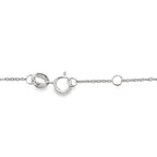 .25ct Ruby Diamond Bracelet 14KT White Gold