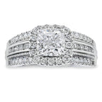1.53ct Lab Grown Diamond Eng Only 10KT White Gold