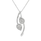 .50ct Diamond Fashion Pendants 10KT White Gold