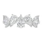 Lab Grown Diamond Wedding Band Ring 10KT White Gold