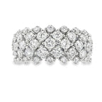 Lab Grown Diamond Fashion band rings 14KT White Gold