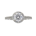 Cubic Zirconium Ring Sterling Silver