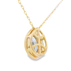 Mystic Fire Topaz Fashion Pendants 10KT Yellow Gold