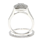 Cubic Zirconium CZ SS Bridal Sterling Silver