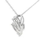 Lab Grown Diamond Fashion Pendants 14KT White Gold