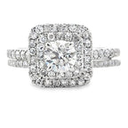 Lab Grown Diamond Fashion band rings 14KT White Gold