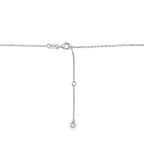 1.00ct Lab Grown Diamond Pendant Sterling Silver