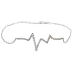 .10ct Diamond Bracelet 14KT White Gold