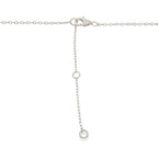 Genuine .65ct Cross Religious Pendant Sterling Silver