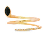.78ct Sapphire Diamond Ring 14KT Yellow Gold