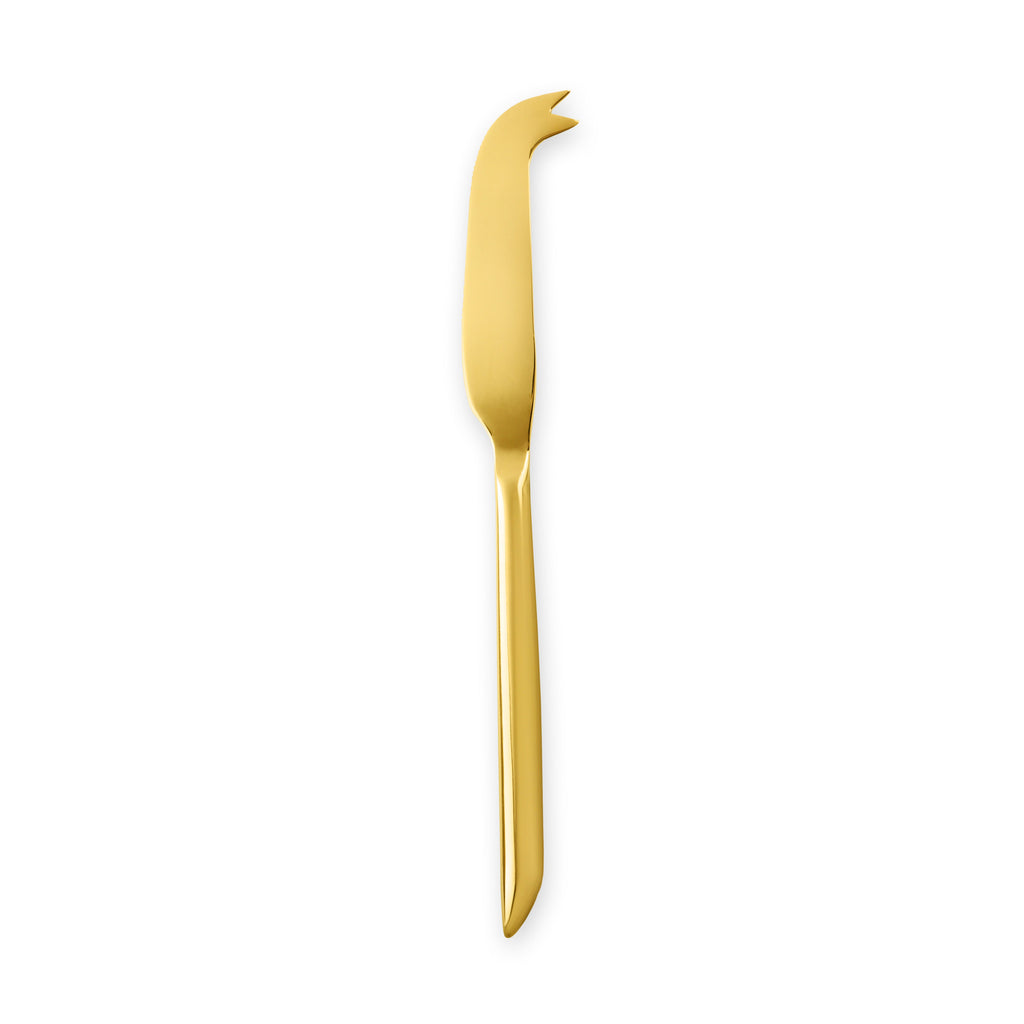 Cheese Knives in Gold Set of 3
