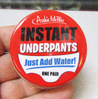 1 Emergency Underpants + 1 Instant Undies ~ COMBO SET - Archie McPhee