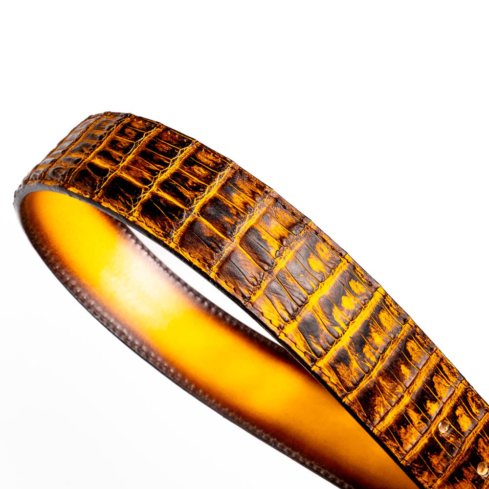 Iowa Belt Mustard Brown