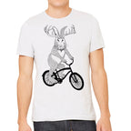Jackalope on a bike