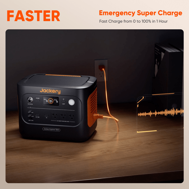 Jackery Solar Generator  1000 v2