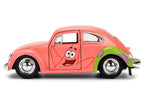 1959 Volkswagen Beetle "Patrick Star" Livery Pink "SpongeBob SquarePants" (1999-Current) TV Series "Hollywood Rides" Series 1/32 Diecast Model Car by Jada