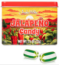 🌶️ Jalapeño Flavored Hard Candy in Tin 2.5 oz – Spicy Pepper Novelty Gag Gift🔥 - Archie McPhee
