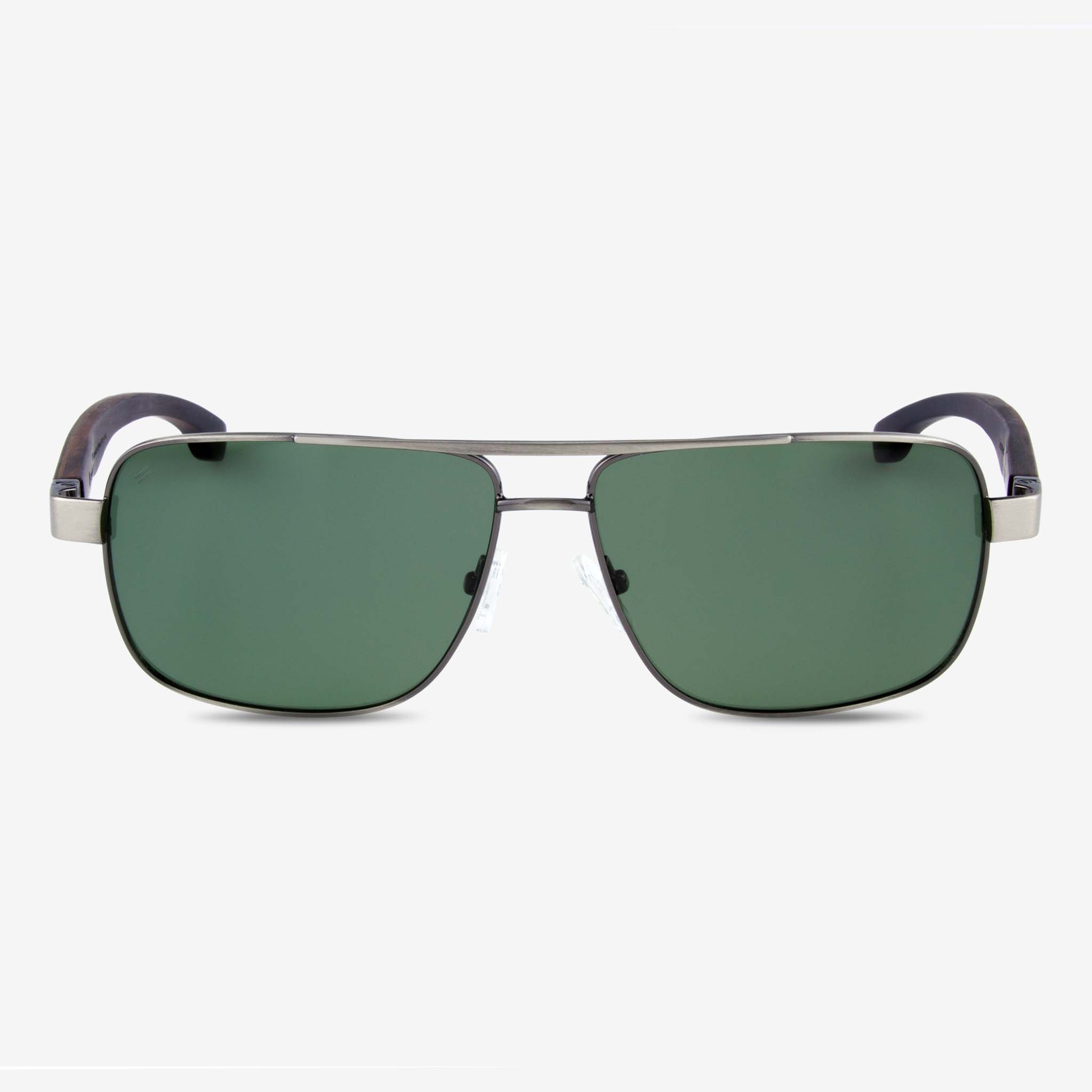 James - Metal & Wood Sunglasses