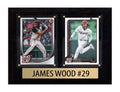 James Wood 2 Card 2025 Topps Bowman Plaque Washington Nationals