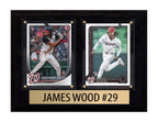 James Wood 2 Card 2025 Topps Bowman Plaque Washington Nationals