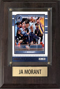 Ja Morant Memphis Grizzlies 2025 2024 Donruss Score Prizm Topps 4x6 Gift Plaque