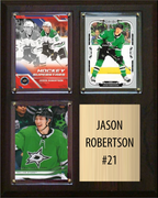 Jason Robertson Dallas Stars Fan Gift Plaque 8x10 3 Cards Upper Deck 2024 2025 2026