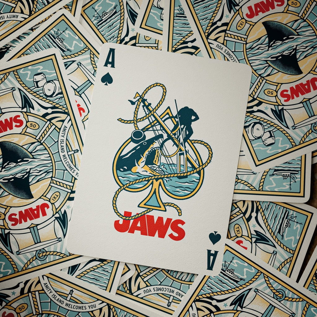 JAWS 50th Anniversary Playing Cards