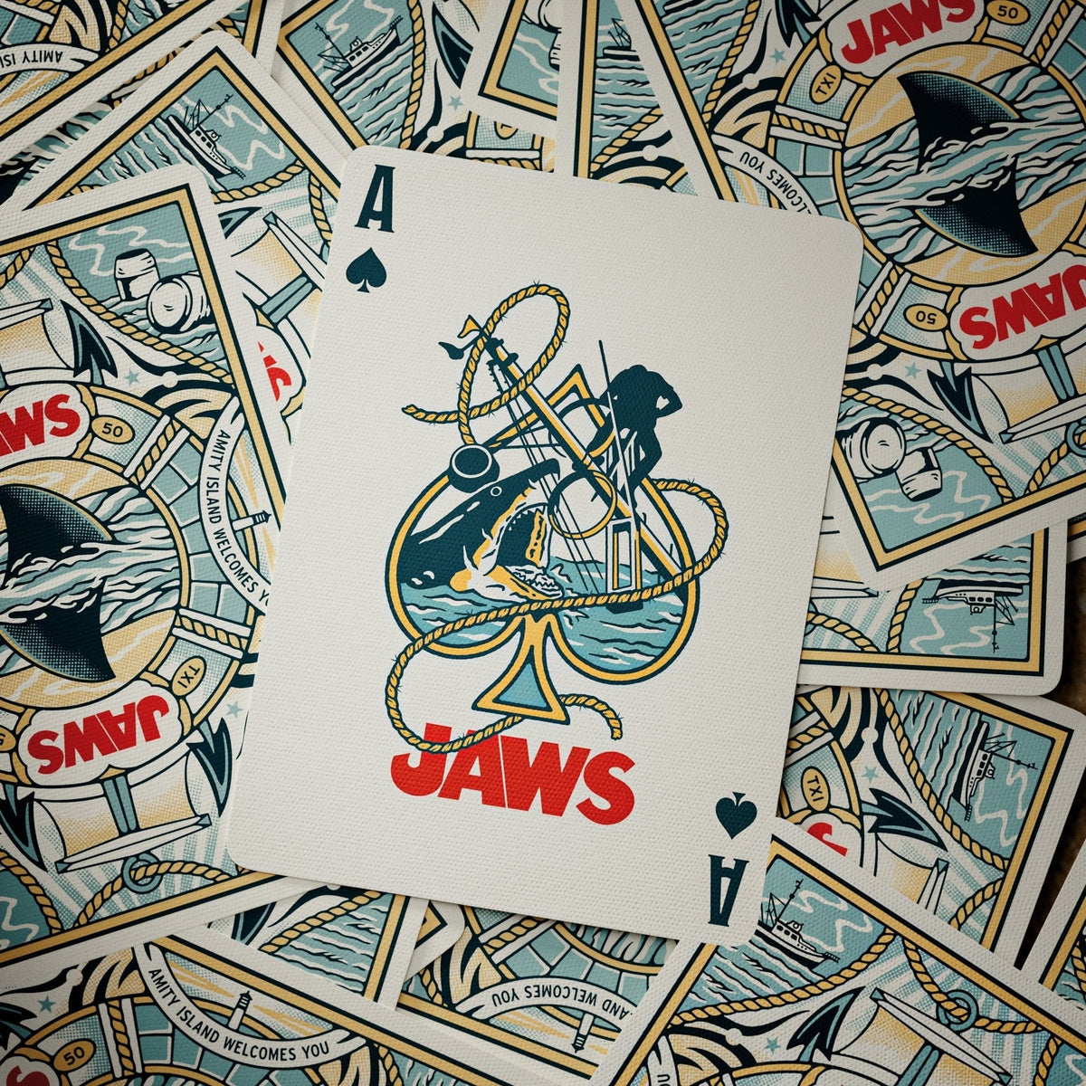JAWS 50th Anniversary Playing Cards