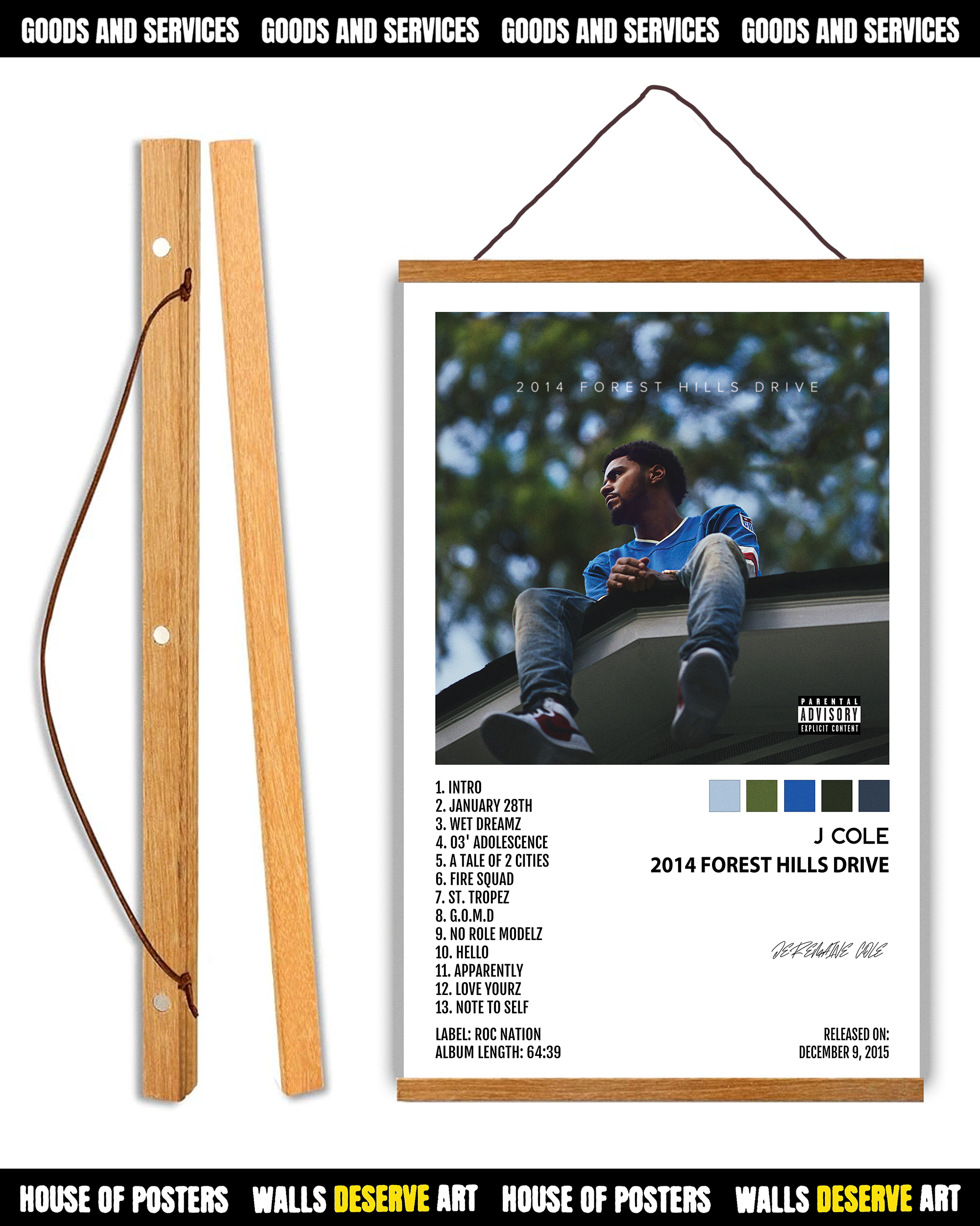 J Cole- 2014 Forest Hills Drive
