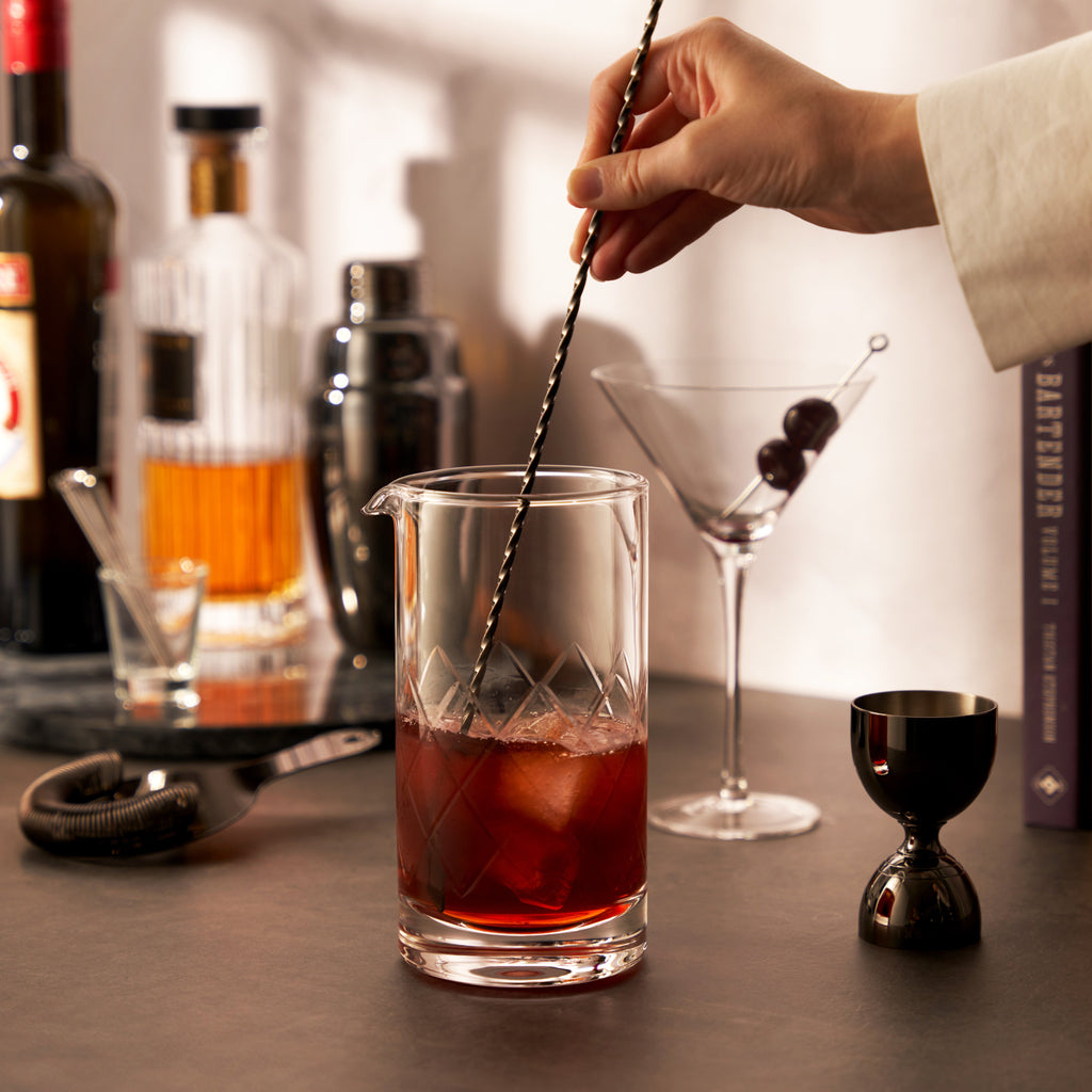 Professional Extra Large Crystal Mixing Glass
