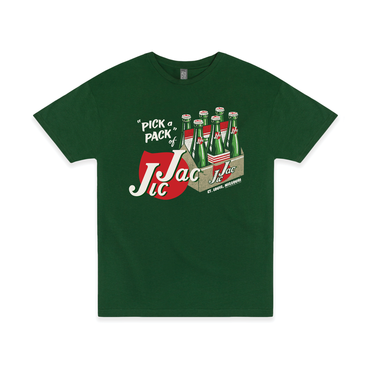 Jic Jac® Pick A Pack! Tee | Officially Licensed Retro Soda Unisex Graphic Shirt