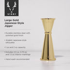Belmont Large Japanese-Style Jigger