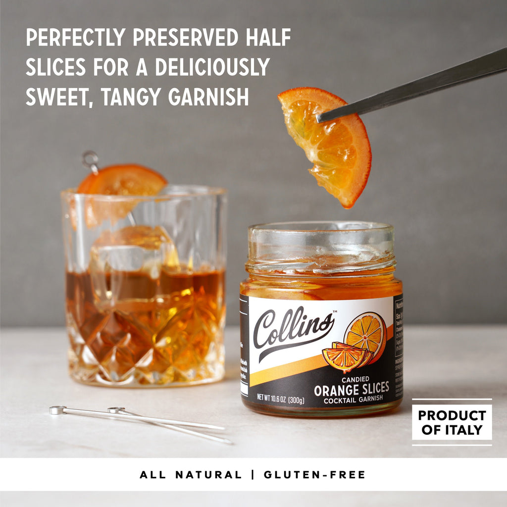 Candied Orange Slices in Syrup 10.6 oz , Set of 6