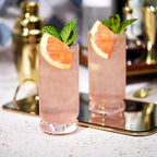 Mercury Crystal Highball Glasses, Set of 2