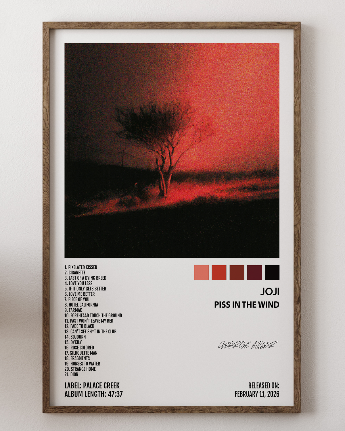 Joji- Piss in the Wind