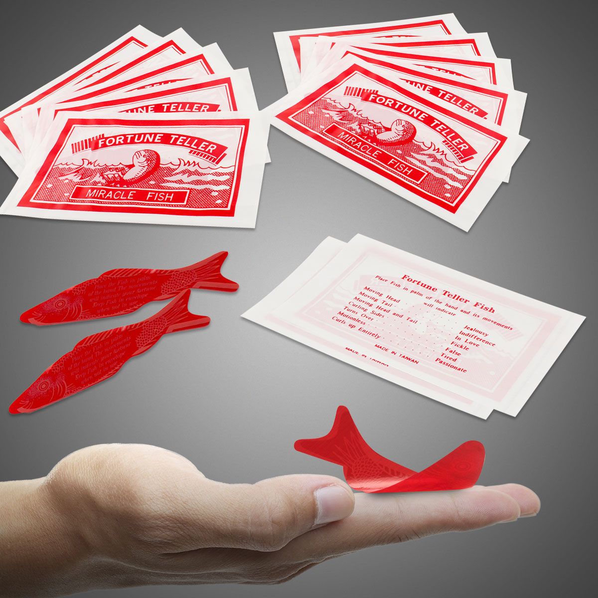 12-Pack Fortune Teller Fish – Classic Mood Reading Party Favors 🐟🔮