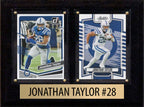 Jonathan Taylor Score Donruss 2025 2024  2 Card 6" x 8" Plaque Indianapolis Colts