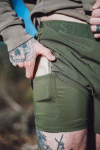 MEN'S | MOTTO SHORT : JUNGLE MOSS