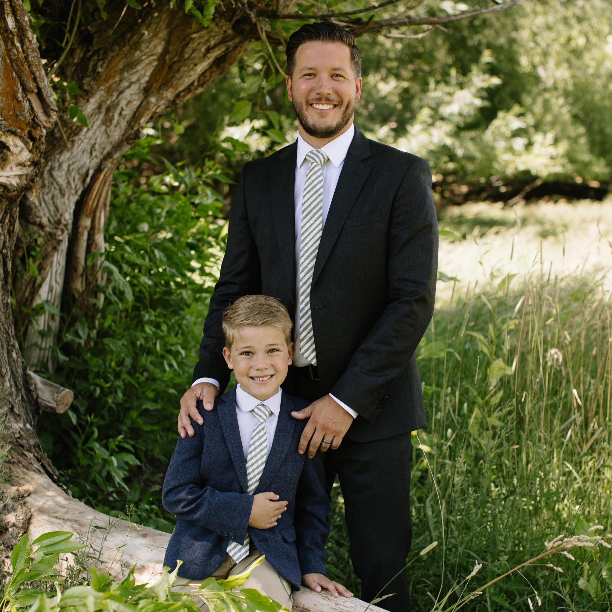 Juniper Stripe - Men's Tie