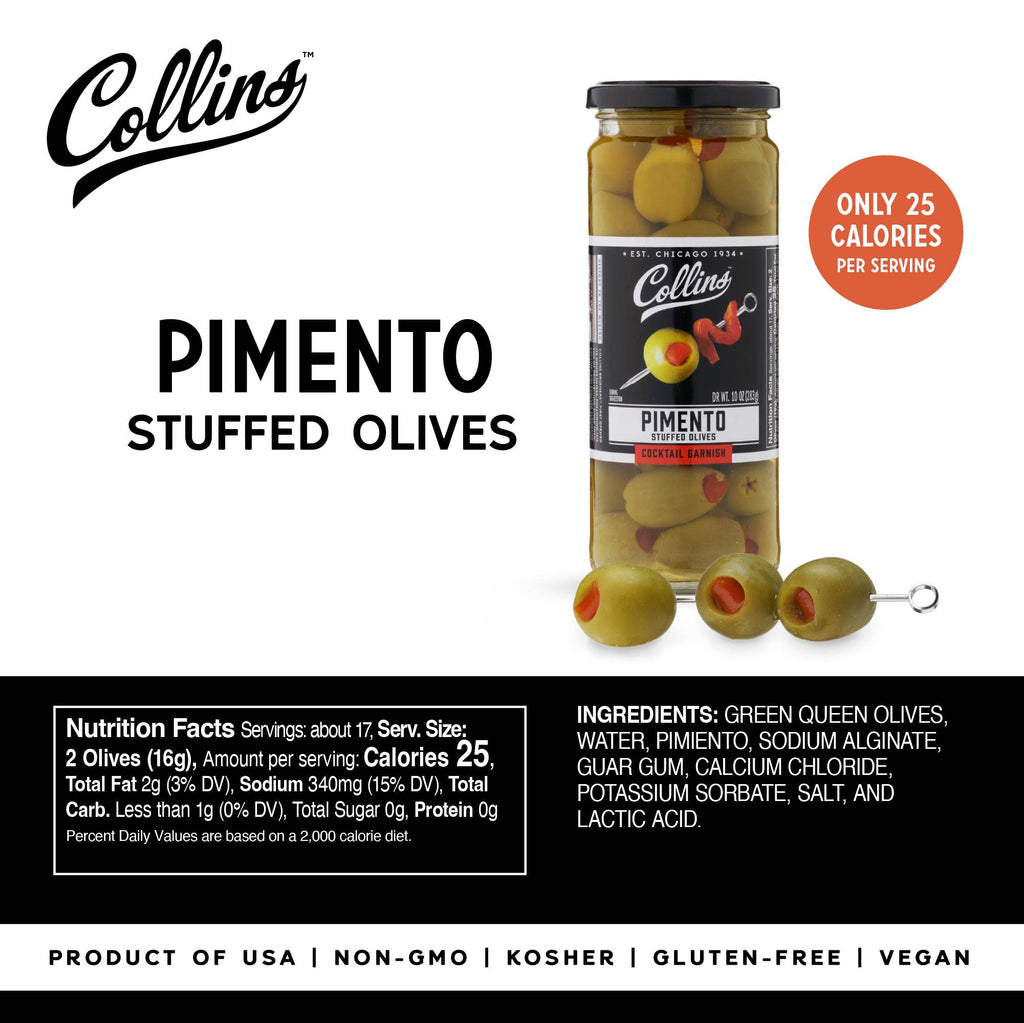 Colossal Martini Pimento Olives 10 oz