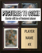 Rafael  Devers 11 3 Card Plaque Topps Bowman 2023 2024 Boston Red Sox