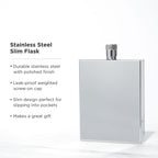 Harrison Stainless Steel Slim Flask